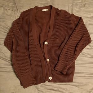 Tradlands shelter cardigan size small